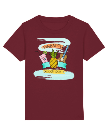 Petrecere tropicală Burgundy