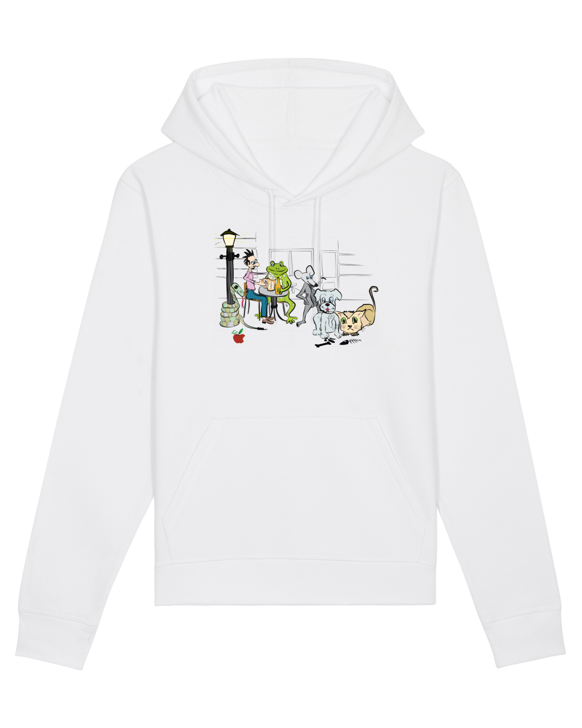 Hanorac Unisex Drummer White