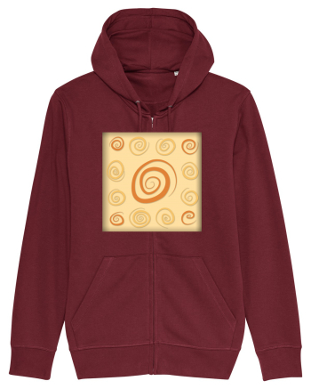 Swirls Burgundy
