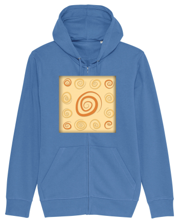 Swirls Bright Blue