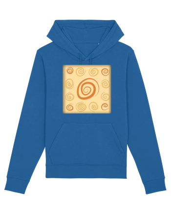 Swirls Royal Blue