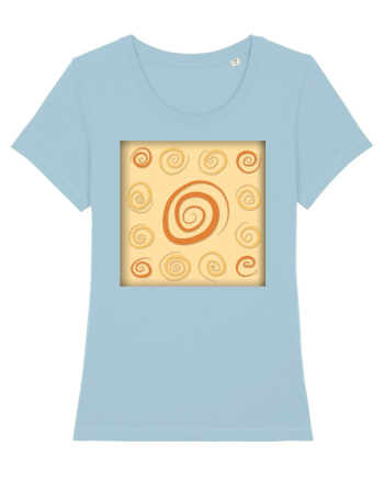 Swirls Sky Blue