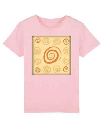 Swirls Cotton Pink
