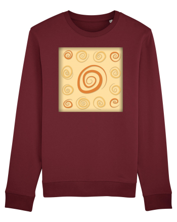 Swirls Burgundy