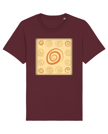 Swirls Burgundy