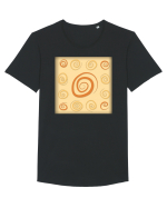 Swirls Tricou mânecă scurtă guler larg Bărbat Skater