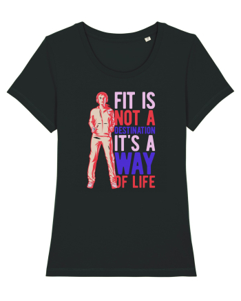 Fit is not a destination Black