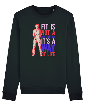 Fit is not a destination Black
