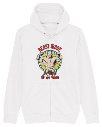 Beast Mode Go Hard Or Go Home White
