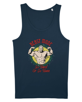 Beast Mode Go Hard Or Go Home Navy
