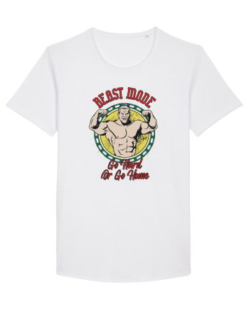 Beast Mode Go Hard Or Go Home White