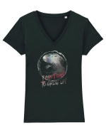I can't wait to grow up! Tricou mânecă scurtă guler V Damă Evoker