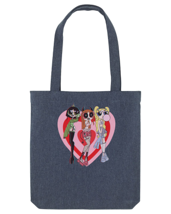 Powerpuff Aesthetic Girls Midnight Blue