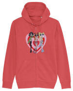 Powerpuff Aesthetic Girls Hanorac cu fermoar Unisex Connector