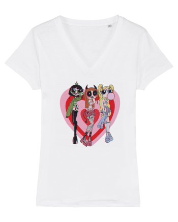 Powerpuff Aesthetic Girls White