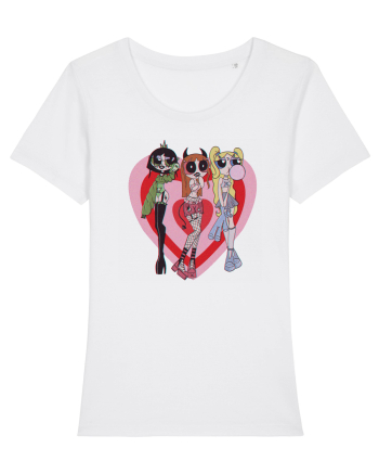 Powerpuff Aesthetic Girls White