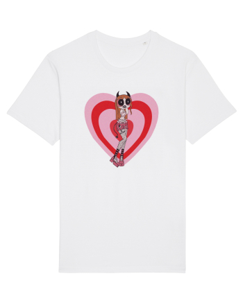 Powerpuff  Blossom Aesthetic Girl White