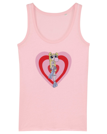 Powerpuff  Bubbles Aesthetic Girl Cotton Pink