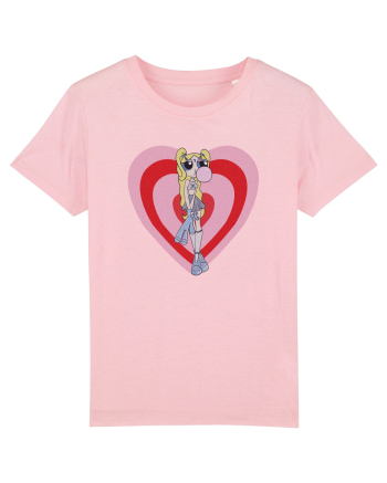 Powerpuff  Bubbles Aesthetic Girl Cotton Pink