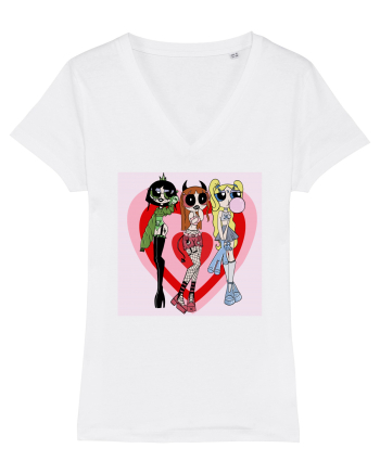 Powerpuff Aesthetic Girls White