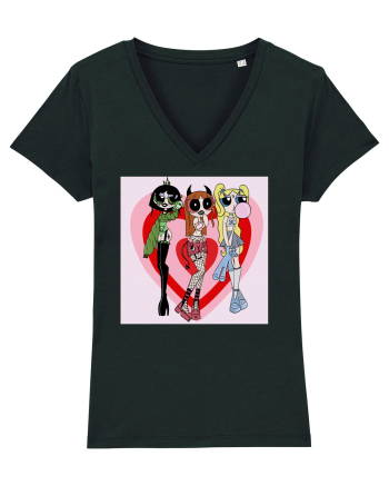 Powerpuff Aesthetic Girls Black
