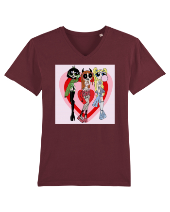 Powerpuff Aesthetic Girls Burgundy