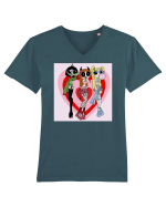 Powerpuff Aesthetic Girls Tricou mânecă scurtă guler V Bărbat Presenter