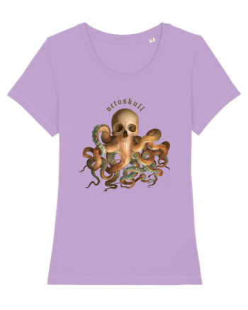 OctoSkull - octopus + skull - caracatita craniu Lavender Dawn
