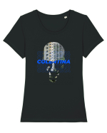 8 cartiere - COLENTINA Tricou mânecă scurtă guler larg fitted Damă Expresser
