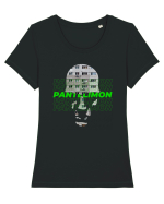 8 cartiere - PANTELIMON Tricou mânecă scurtă guler larg fitted Damă Expresser