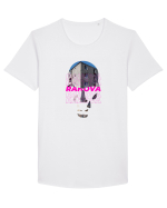 8 cartiere - RAHOVA Tricou mânecă scurtă guler larg Bărbat Skater