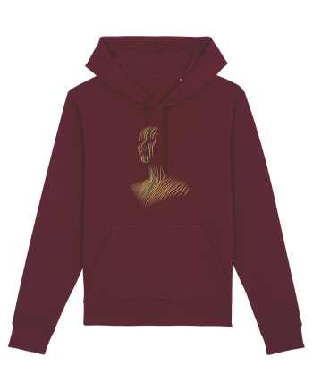 One line - blue Burgundy
