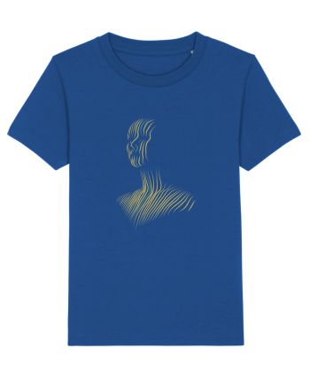 One line - blue Majorelle Blue