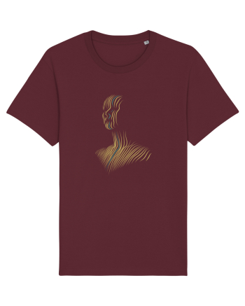 One line - blue Burgundy