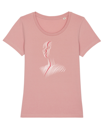 One line - red Canyon Pink