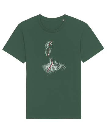One line - red Bottle Green