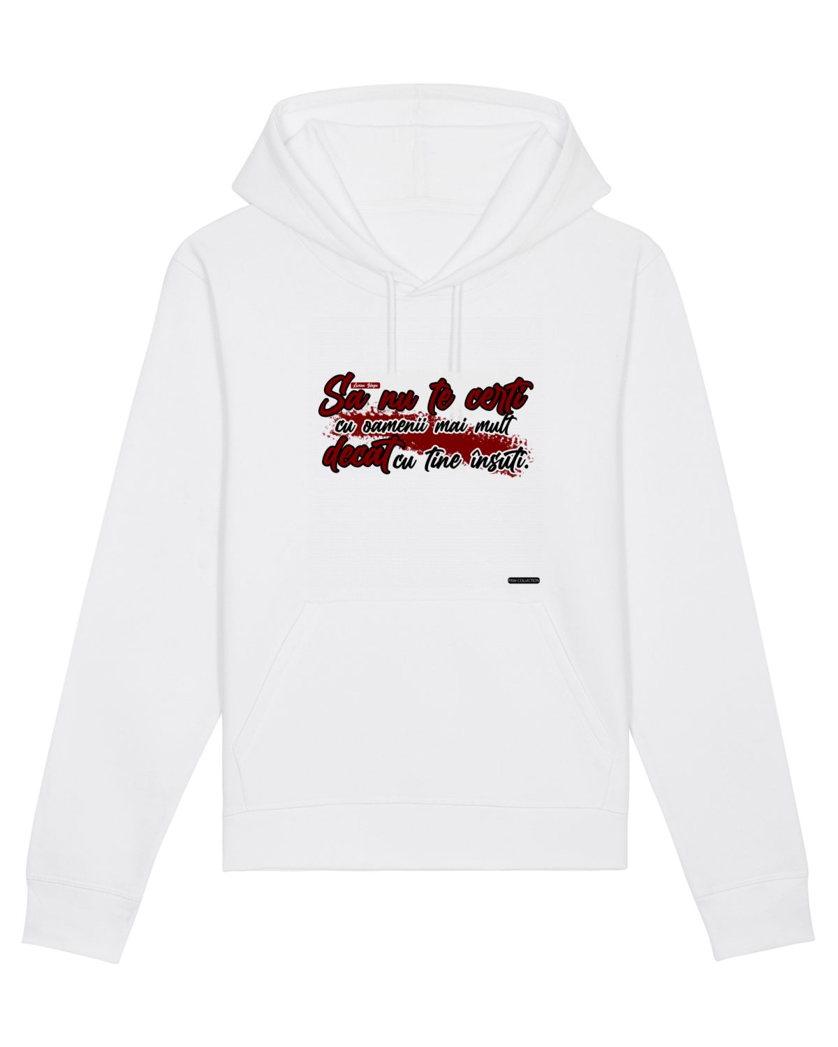 Hanorac Unisex Drummer White