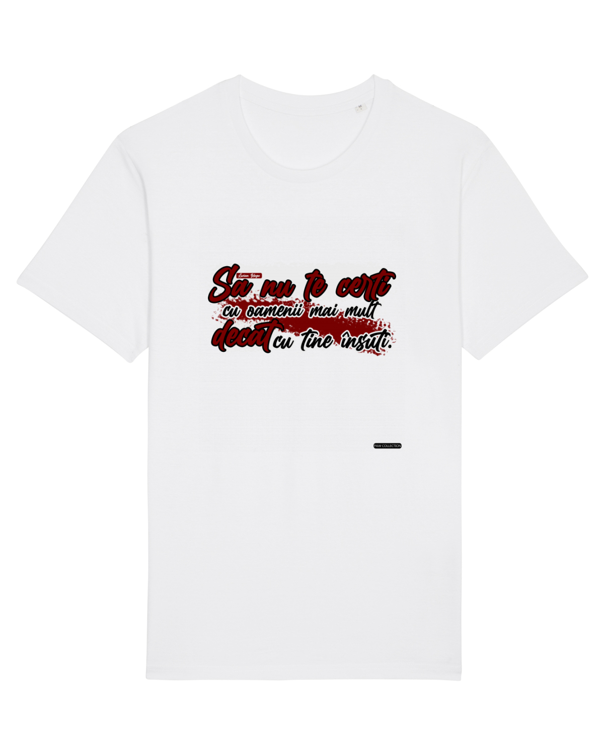 Tricou mânecă scurtă Unisex Rocker White