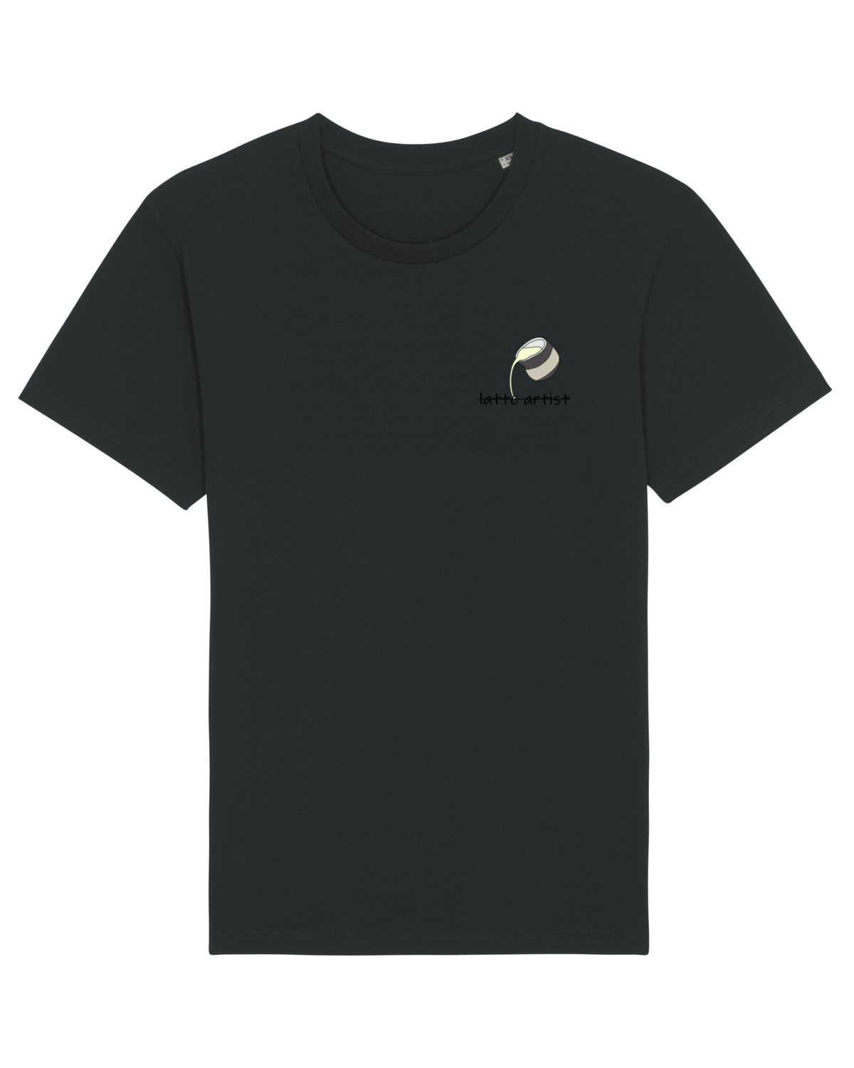 Tricou mânecă scurtă Unisex Rocker Black