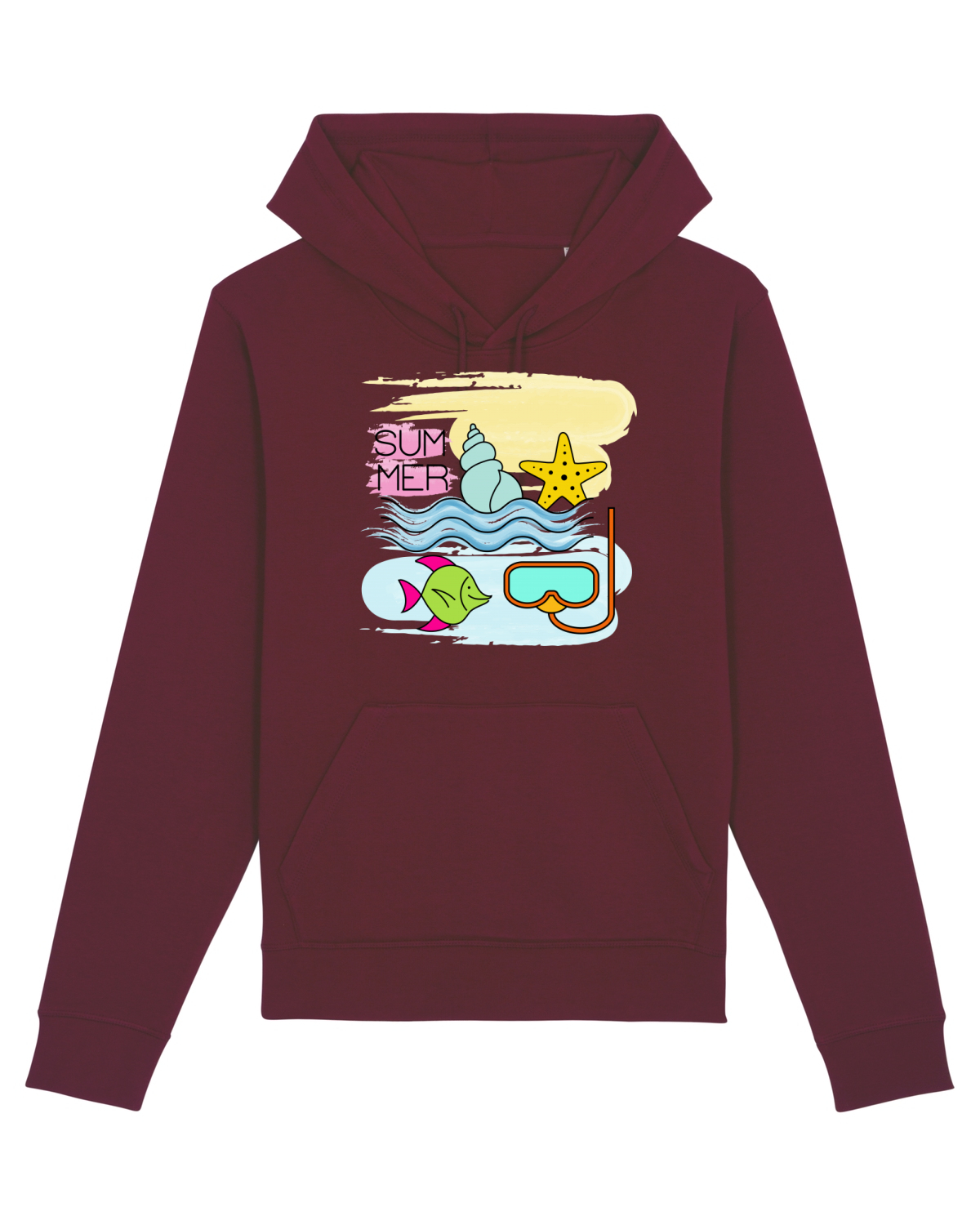 Hanorac Unisex Drummer Burgundy