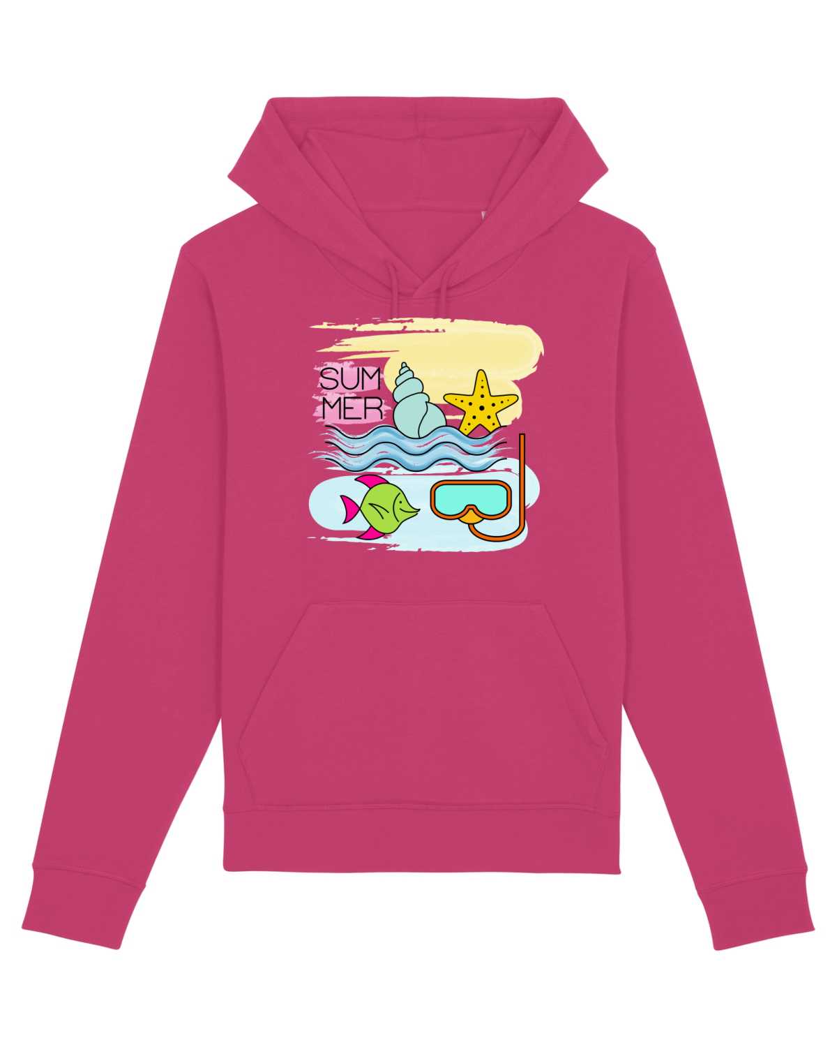 Hanorac Unisex Drummer Raspberry