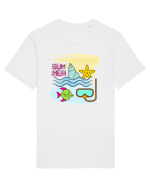 Vacanța de vară Tricou mânecă scurtă Unisex Rocker