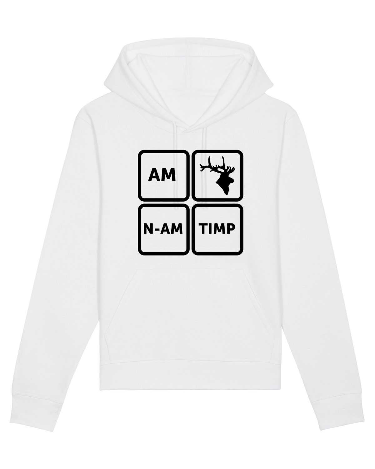 Hanorac Unisex Drummer White