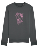 Cat mom / Pisica lu' mama Bluză mânecă lungă Unisex Rise