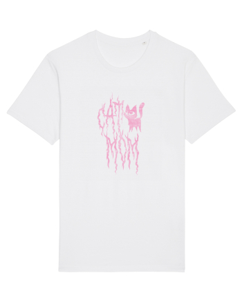 Cat mom / Pisica lu' mama White
