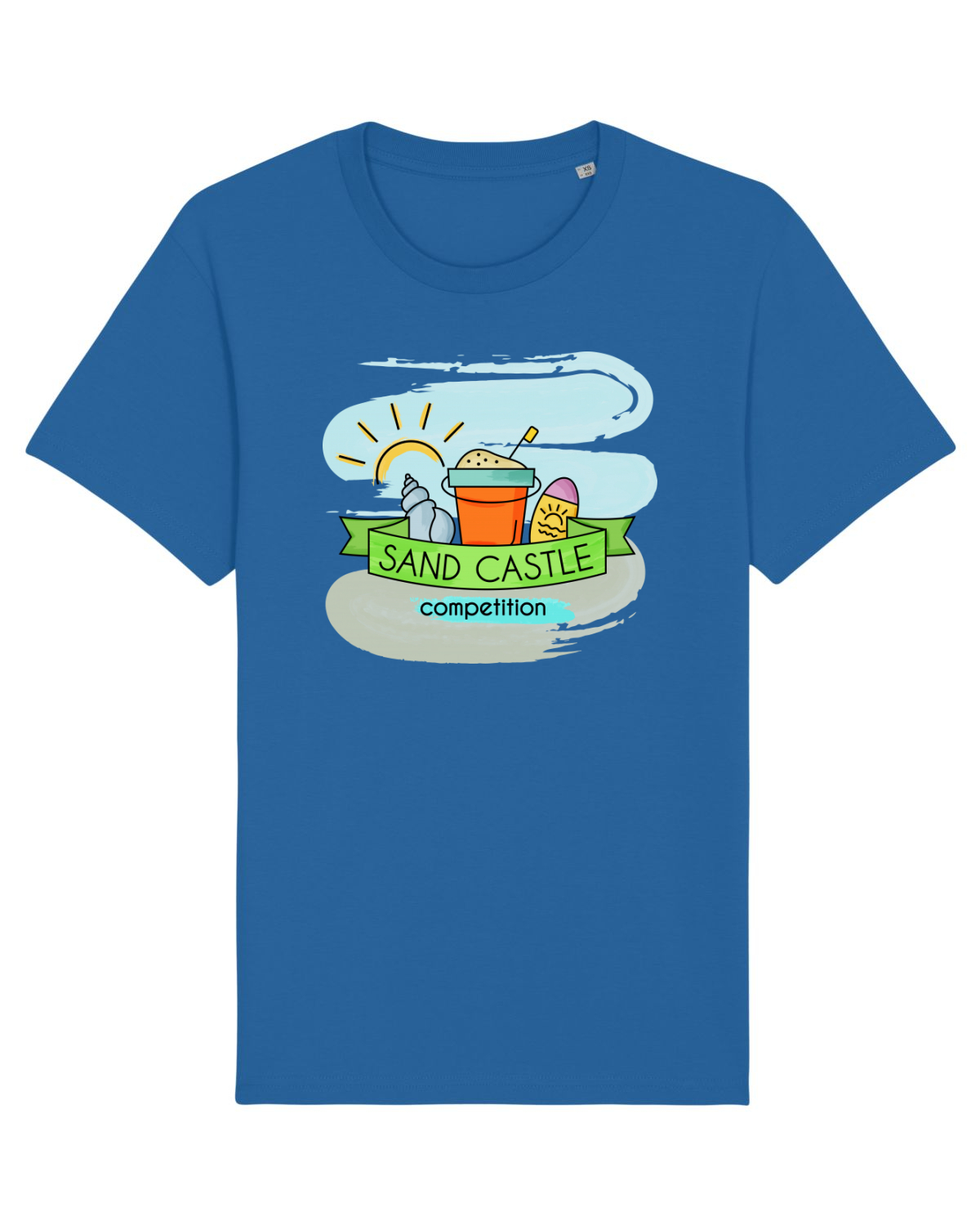Tricou mânecă scurtă Unisex Rocker Royal Blue