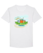 Castele de nisip Tricou mânecă scurtă guler larg Bărbat Skater
