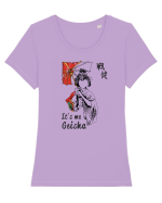 It`s Me, Geisha Tricou mânecă scurtă guler larg fitted Damă Expresser
