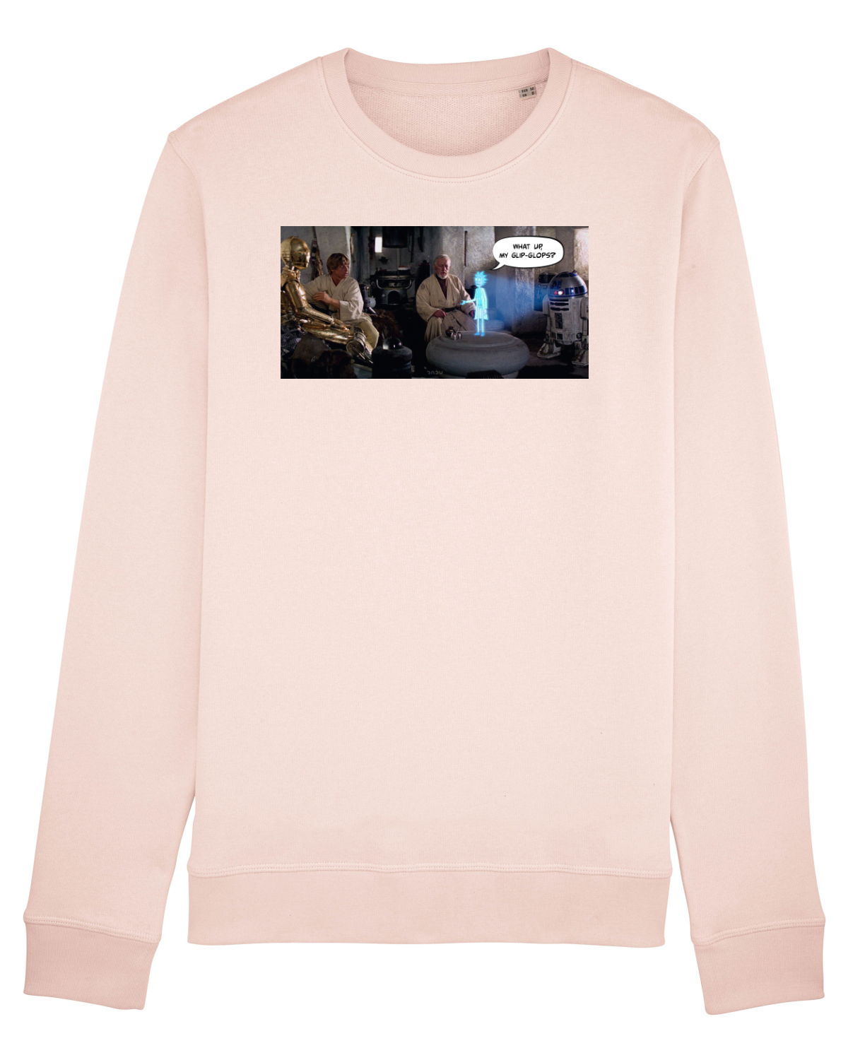 Bluză mânecă lungă Unisex Rise Candy Pink
