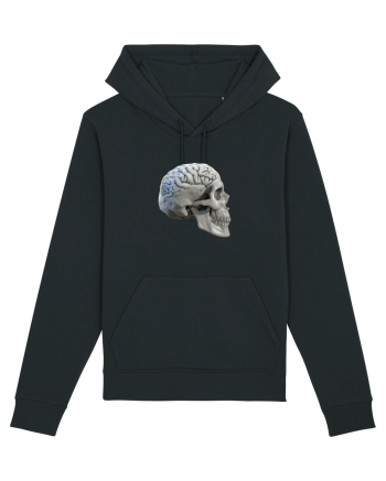 Craniu cu creier - skullbrain 01b Black